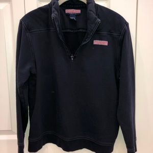 Vineyard Vines Navy Quarter Zip